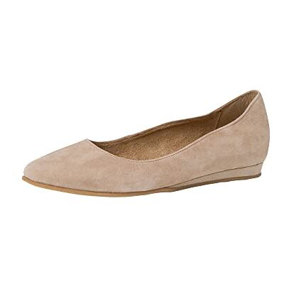 Tamaris Femme Ballerines, Beige (Taupe 341), 40 EU - Publicité Tamaris Femme Ballerines, Beige (Taupe 341), 40 EU - Publicité