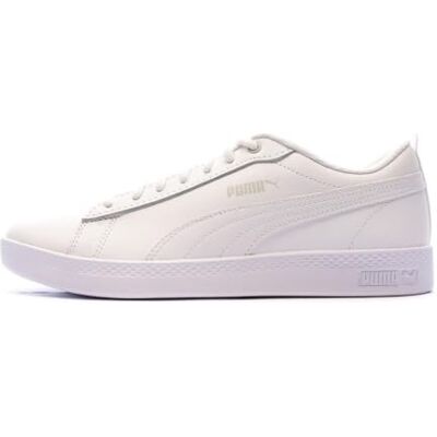 Women Smash Wns V2 L Baskets, Puma White Puma White, 38 EU - Publicité Women Smash Wns V2 L Baskets, Puma White Puma White, 38 EU - Publicité
