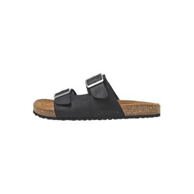 Jack & Jones Homme Jfwlouis Leather Sandal, Anthracite, 43 EU - Publicité Jack & Jones Homme Jfwlouis Leather Sandal, Anthracite, 43 EU - Publicité