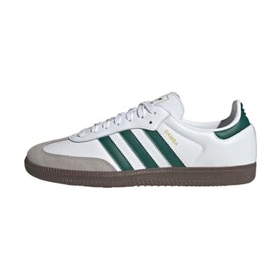 Adidas Chaussures Samba OG Code Blanc, Blanc Vert Gris, 37 1/3 EU - Publicité Adidas Chaussures Samba OG Code Blanc, Blanc Vert Gris, 37 1/3 EU - Publicité