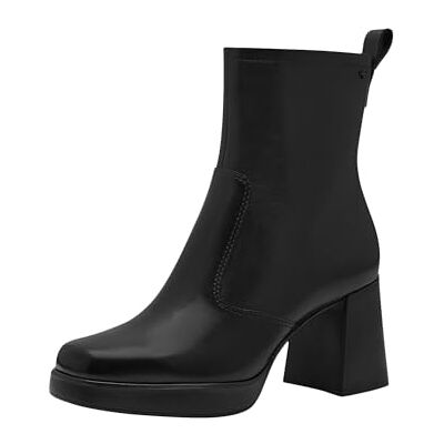 Tamaris Femme Botte Tendance, Cuir Noir, 39 EU - Publicité Tamaris Femme Botte Tendance, Cuir Noir, 39 EU - Publicité