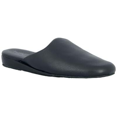 HELLER Chaussons/Mules d'intérieur Classiques en Cuir pour Homme DIN (Noir, Système Taille Chaussures EU, Adulte, Homme, Numérique, Moyen, 45) - Publicité HELLER Chaussons/Mules d'intérieur Classiques en Cuir pour Homme DIN (Noir, Système Taille Chaussures EU, Adulte, Homme, Numérique, Moyen, 45) - Publicité