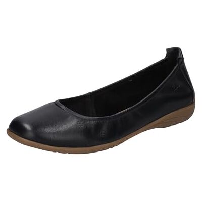 Josef Seibel Femme Fenja 01 Ballerines, Schwarz, 45 EU - Publicité Josef Seibel Femme Fenja 01 Ballerines, Schwarz, 45 EU - Publicité