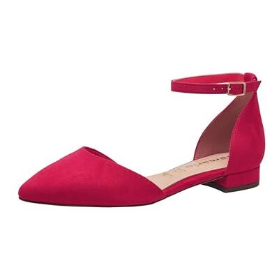 Tamaris Women's Damen Ballet Flat, Fuchsia, 38 EU - Publicité Tamaris Women's Damen Ballet Flat, Fuchsia, 38 EU - Publicité