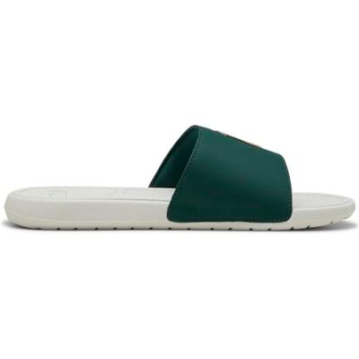 Puma COOL CAT 2.0 GREENSIDE, Sandale glissante Unisexe, DARK MYRTLE-WARM WHITE, - Publicité Puma COOL CAT 2.0 GREENSIDE, Sandale glissante Unisexe, DARK MYRTLE-WARM WHITE, - Publicité
