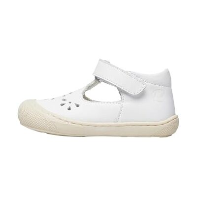 Naturino Garçon Fille Indis Ballerines, White, 18 EU - Publicité Naturino Garçon Fille Indis Ballerines, White, 18 EU - Publicité