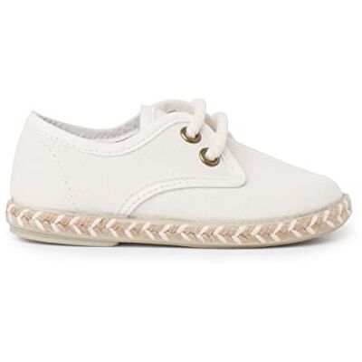 Pisamonas Derbies Garçon Toile Semelle Jute Bicolore Taille 31 Couleur Écru - Publicité Pisamonas Derbies Garçon Toile Semelle Jute Bicolore Taille 31 Couleur Écru - Publicité