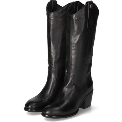 Mjus Nero Tampa Bottes western pour femme en cuir lisse Noir, Noir , 37 EU - Publicité Mjus Nero Tampa Bottes western pour femme en cuir lisse Noir, Noir , 37 EU - Publicité