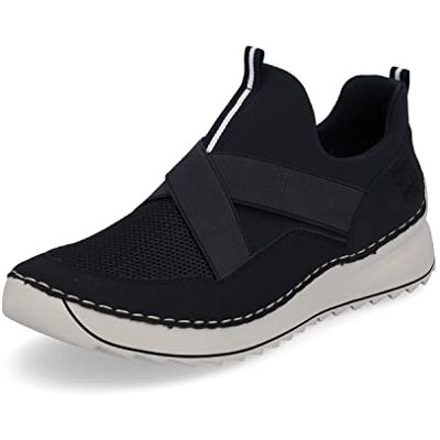 Rieker Femme 51556 Mocassin, Bleu 14, 36 EU - Publicité Rieker Femme 51556 Mocassin, Bleu 14, 36 EU - Publicité
