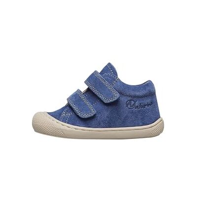 Naturino Chaussures Premiers Pas en suède, Blanc-Bleu- 18 - Publicité Naturino Chaussures Premiers Pas en suède, Blanc-Bleu- 18 - Publicité
