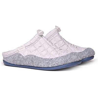 TONI PONS Chaussons de maison pour femmes en feutre et tissu MEL-UM Perle, 37 EU - Publicité TONI PONS Chaussons de maison pour femmes en feutre et tissu MEL-UM Perle, 37 EU - Publicité