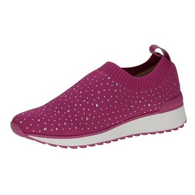 CAPRICE Baskets Femme à Enfiler sans Lacets, Rose (Pink Knit), 37 EU - Publicité CAPRICE Baskets Femme à Enfiler sans Lacets, Rose (Pink Knit), 37 EU - Publicité