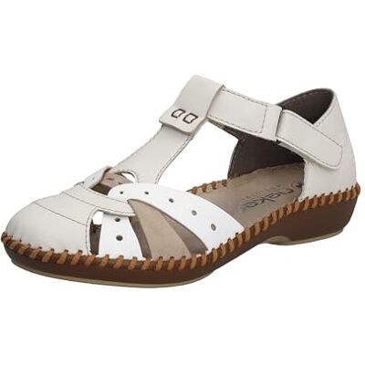 Rieker Pantoufles M1655 pour femme, beige, 41 EU - Publicité Rieker Pantoufles M1655 pour femme, beige, 41 EU - Publicité