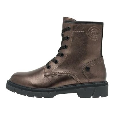 s.Oliver Femme Damen Lace Boot Flat Bottine, Ardoise, 40 EU - Publicité s.Oliver Femme Damen Lace Boot Flat Bottine, Ardoise, 40 EU - Publicité