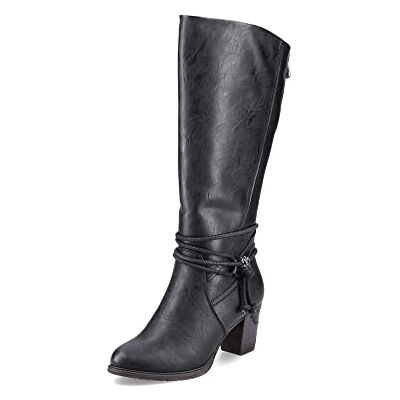 Rieker Femme Bottes 96059, Dame Bottes Classiques,Bottes à Tige Longue,Talon Haut,Sexy,féminin,Noir (Schwarz / 00),38 EU / 5 UK - Publicité Rieker Femme Bottes 96059, Dame Bottes Classiques,Bottes à Tige Longue,Talon Haut,Sexy,féminin,Noir (Schwarz / 00),38 EU / 5 UK - Publicité