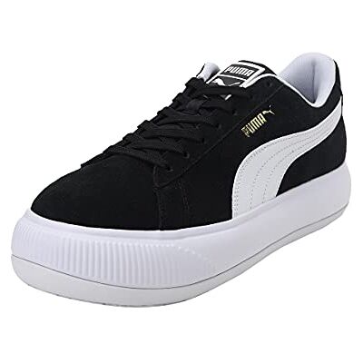 Suede Mayu, Baskets Mode Femme, Noir/Blanc (Puma Black Puma White), 38 EU - Publicité Suede Mayu, Baskets Mode Femme, Noir/Blanc (Puma Black Puma White), 38 EU - Publicité