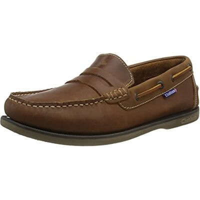 Chatham Homme Shanklin Chaussure Bateau, Peau, 42 EU - Publicité Chatham Homme Shanklin Chaussure Bateau, Peau, 42 EU - Publicité