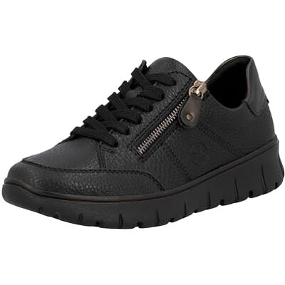Rieker Femme N1301 Chaussures à Lacets, Noir, 37 EU - Publicité Rieker Femme N1301 Chaussures à Lacets, Noir, 37 EU - Publicité