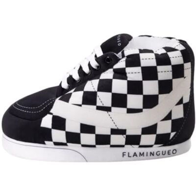 Flamingueo Garçon Unisex Kinder Drole Chausson, Noir, 29/34 EU Large - Publicité Flamingueo Garçon Unisex Kinder Drole Chausson, Noir, 29/34 EU Large - Publicité