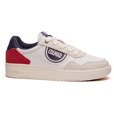 Colmar Baskets Homme Austin Master 101 Tissu Blanc Chaussures Casual, Blanc, 47 EU - Publicité Colmar Baskets Homme Austin Master 101 Tissu Blanc Chaussures Casual, Blanc, 47 EU - Publicité