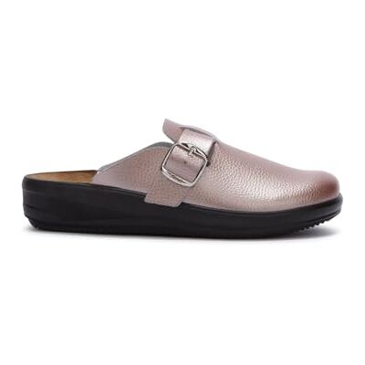 Scholl Femme Nilla Buckle Chausson, Or, 35 EU Large - Publicité Scholl Femme Nilla Buckle Chausson, Or, 35 EU Large - Publicité