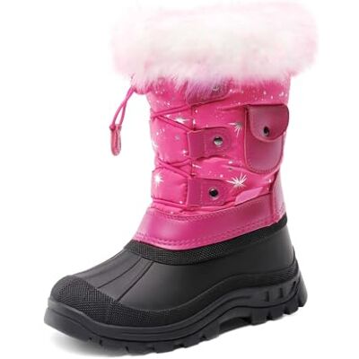 DREAM PAIRS Kids Bottes de Neige pour Enfant Chaude Bottes de Hiver Confortable et Imperméable,Size 36,Fuchsia,KSNOW - Publicité DREAM PAIRS Kids Bottes de Neige pour Enfant Chaude Bottes de Hiver Confortable et Imperméable,Size 36,Fuchsia,KSNOW - Publicité
