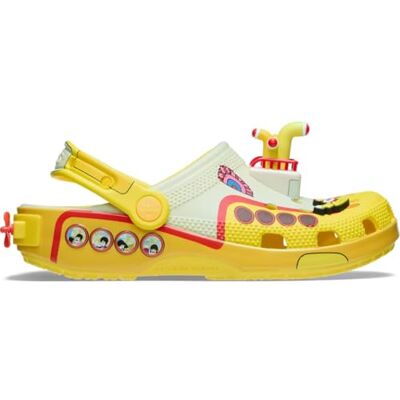 Crocs The Beatle Sabots classiques unisexes pour adulte pour homme et femme, Jaune/multicolore, 11 Women/9 Men - Publicité Crocs The Beatle Sabots classiques unisexes pour adulte pour homme et femme, Jaune/multicolore, 11 Women/9 Men - Publicité