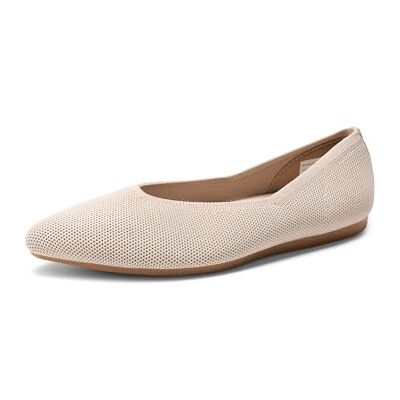 DREAM PAIRS Ballerines Femme Respirantes Chaussures Plates pour Femmes Confortable Légère et Elégante,Size 40.5,Nu,DWUMFA2505 - Publicité DREAM PAIRS Ballerines Femme Respirantes Chaussures Plates pour Femmes Confortable Légère et Elégante,Size 40.5,Nu,DWUMFA2505 - Publicité