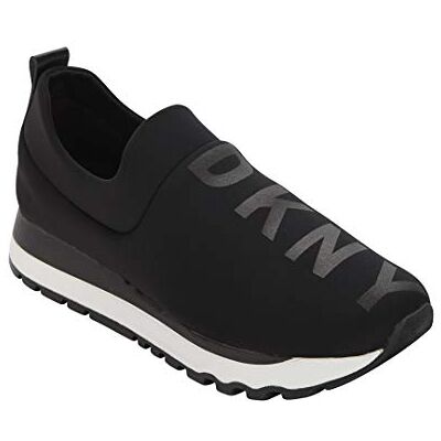 DKNY Femme Slip on Jogger Sneaker Basket, Black, 41 EU - Publicité DKNY Femme Slip on Jogger Sneaker Basket, Black, 41 EU - Publicité