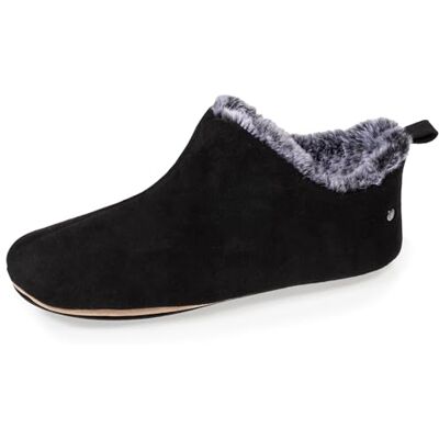 Isotoner Chaussons pantoufles Bottillons femme ultra confortables, 38, noir - Publicité Isotoner Chaussons pantoufles Bottillons femme ultra confortables, 38, noir - Publicité