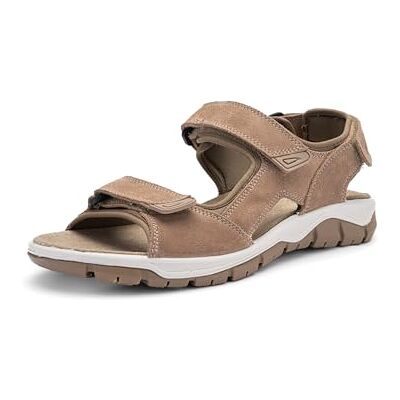ARA Homme Gino Sandale, Beige Caramel, 44 EU - Publicité ARA Homme Gino Sandale, Beige Caramel, 44 EU - Publicité