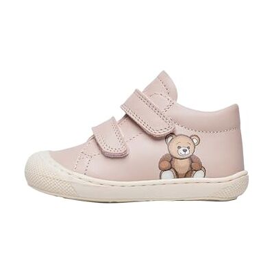 Naturino Cocoon Bear VL-Chaussures Premiers Pas en Cuir, Rose poudré 17 - Publicité Naturino Cocoon Bear VL-Chaussures Premiers Pas en Cuir, Rose poudré 17 - Publicité