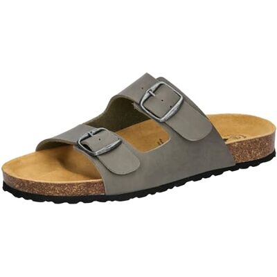 Lico Mules Bioline Man pour homme, gris, 41 EU - Publicité Lico Mules Bioline Man pour homme, gris, 41 EU - Publicité