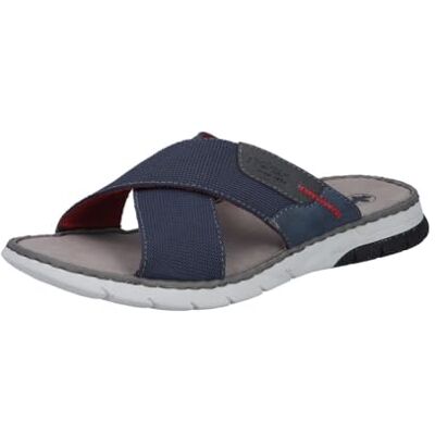 Rieker Mules 25250 pour Homme, Bleu, 42 EU - Publicité Rieker Mules 25250 pour Homme, Bleu, 42 EU - Publicité