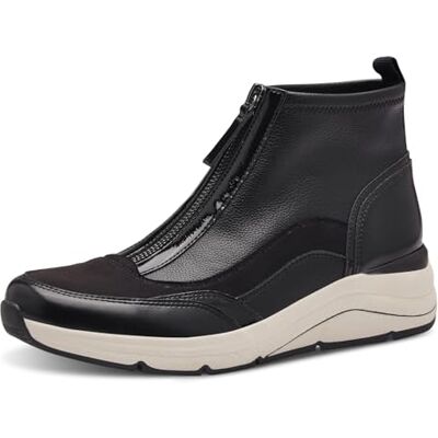 Jana Baskets Montantes Femme avec Fermeture éclair Vegan, Black, 37 EU - Publicité Jana Baskets Montantes Femme avec Fermeture éclair Vegan, Black, 37 EU - Publicité