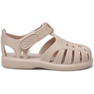 Igor Sandales Plastique À Fermeture Scratch Tobby Solid Taille 22 Couleur Sable - Publicité Igor Sandales Plastique À Fermeture Scratch Tobby Solid Taille 22 Couleur Sable - Publicité