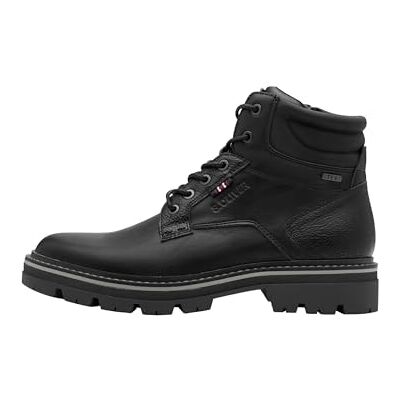 s.Oliver Homme Herren WL Lace Boot Bottine, Noir, 45 EU - Publicité s.Oliver Homme Herren WL Lace Boot Bottine, Noir, 45 EU - Publicité