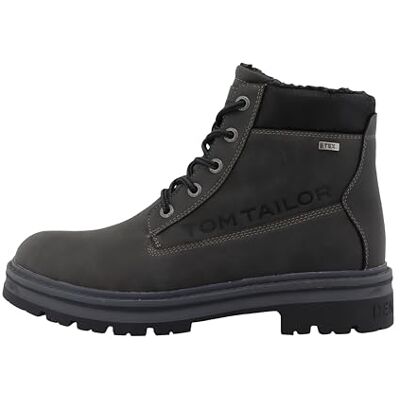 TOM TAILOR Homme Botte Tendance, Coal, 40 EU - Publicité TOM TAILOR Homme Botte Tendance, Coal, 40 EU - Publicité