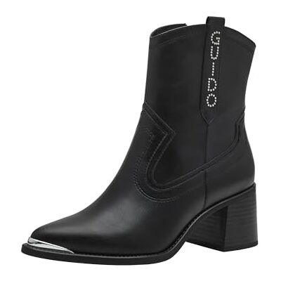 MARCO TOZZI by Guido Maria Kretschmer Bottines zippées pour Femme Botte Tendance, Noir, 36 EU - Publicité MARCO TOZZI by Guido Maria Kretschmer Bottines zippées pour Femme Botte Tendance, Noir, 36 EU - Publicité