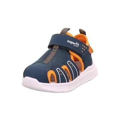 Superfit Wave Sandale, Bleu Orange 8080, 20 EU Large - Publicité Superfit Wave Sandale, Bleu Orange 8080, 20 EU Large - Publicité