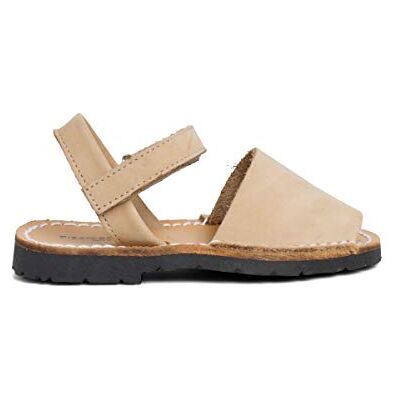 Pisamonas Sandales Avarcas Nubuck avec À Scratch pour Enfant Taille 25 Couleur Beige - Publicité Pisamonas Sandales Avarcas Nubuck avec À Scratch pour Enfant Taille 25 Couleur Beige - Publicité