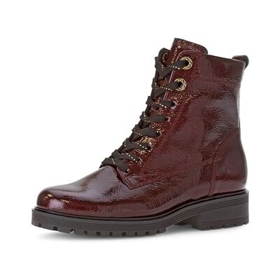 Gabor Bottines à lacets, largeur supplémentaire confortable (H), Bourgogne 88, 38.5 EU Breed - Publicité Gabor Bottines à lacets, largeur supplémentaire confortable (H), Bourgogne 88, 38.5 EU Breed - Publicité