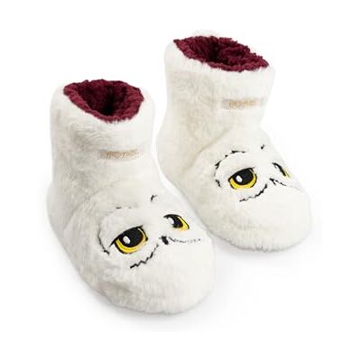 Harry Potter Pantoufles montantes blanches confortables Hedwige pour filles d'intérieur moelleuses pour un confort optimal Idéales pour les soirées cinéma Chaussures pour enfants - Publicité Harry Potter Pantoufles montantes blanches confortables Hedwige pour filles d'intérieur moelleuses pour un confort optimal Idéales pour les soirées cinéma Chaussures pour enfants - Publicité
