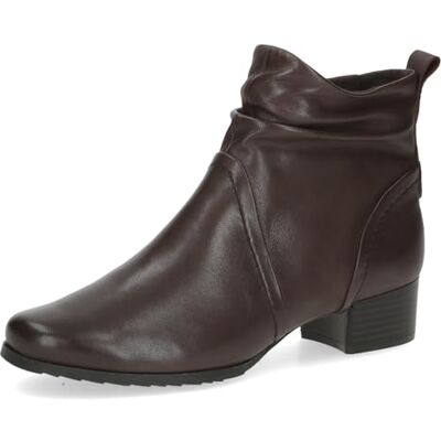CAPRICE Comfort Bottines femme en cuir largeur H, Marron (Dk Brown Nappa), 40 EU - Publicité CAPRICE Comfort Bottines femme en cuir largeur H, Marron (Dk Brown Nappa), 40 EU - Publicité