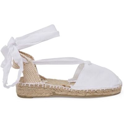 Pisamonas Espadrilles pour Femme Et Enfant en Couleur Unie Taille 32 Couleur Blanc - Publicité Pisamonas Espadrilles pour Femme Et Enfant en Couleur Unie Taille 32 Couleur Blanc - Publicité