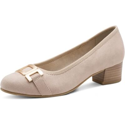Jana Femme Damen Pumps Vegan Escarpins, Beige, 37 EU - Publicité Jana Femme Damen Pumps Vegan Escarpins, Beige, 37 EU - Publicité