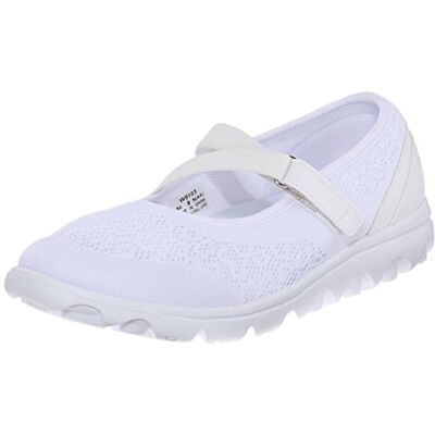 Propét Femme TravelActiv Mary Jane Chaussure Baby, Blanc, 38.5 EU - Publicité Propét Femme TravelActiv Mary Jane Chaussure Baby, Blanc, 38.5 EU - Publicité