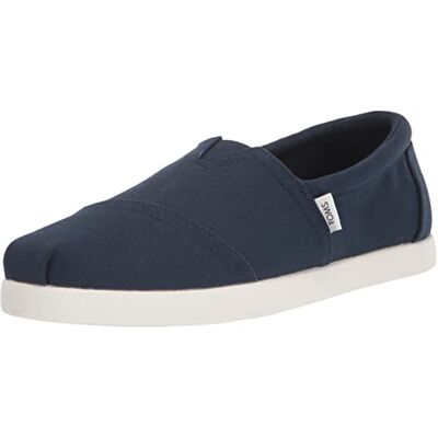 TOMS Homme ALP FWD Semelle de Mocassin, Toile de Coton recyclé Bleu Marine, 44.5 EU - Publicité TOMS Homme ALP FWD Semelle de Mocassin, Toile de Coton recyclé Bleu Marine, 44.5 EU - Publicité