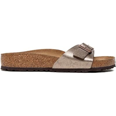Birkenstock Unisex Madrid BS Birko-Flor Graceful Taupe des Sandales 39 EU - Publicité Birkenstock Unisex Madrid BS Birko-Flor Graceful Taupe des Sandales 39 EU - Publicité