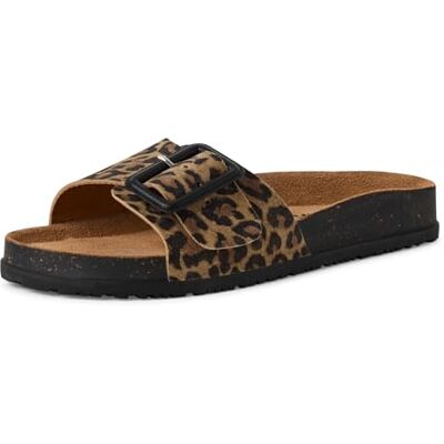Tamaris Femme mule à semelle intérieure cuir plate brun 38 EU - Publicité Tamaris Femme mule à semelle intérieure cuir plate brun 38 EU - Publicité